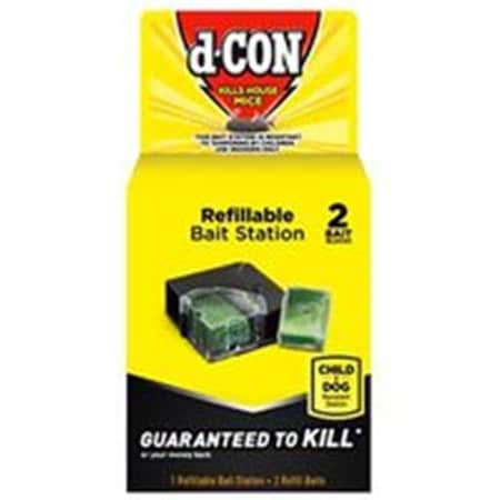 D-Con Reckitt Benckiser 9702226 Mouse Bait Station with 2-Refills 9702226